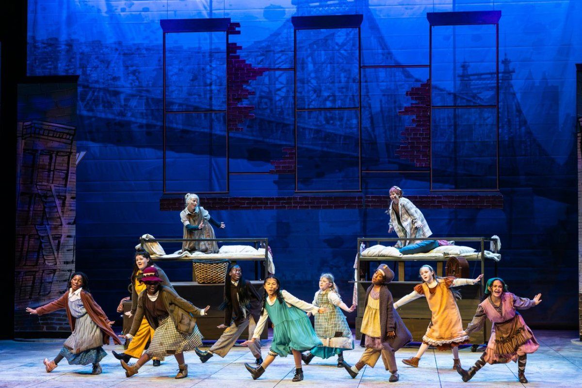 The orphans of "Annie."  Photo credit: Casey Gardner Ford