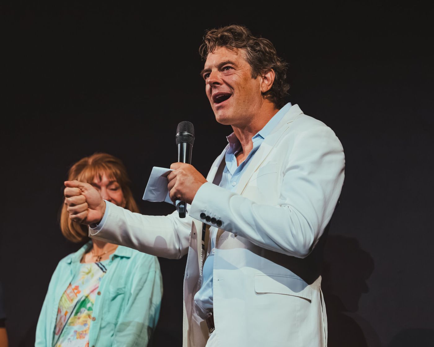 Photos: Jason Blum Hosts Performance of PARANORMAL ACTIVITY on Broadawy Image