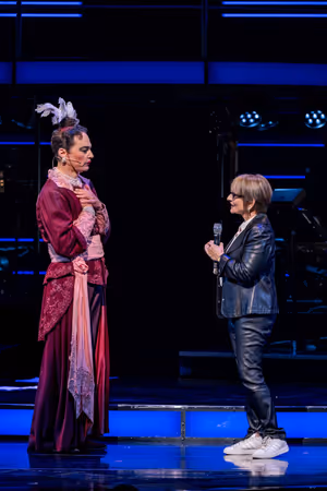 Jim Parsons & Patti LuPone Photo