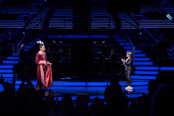 Jim Parsons & Patti LuPone Photo