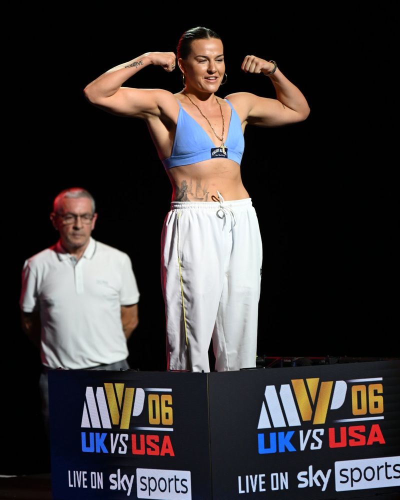Photos: Mikaela Mayer, Chantelle Cameron Make Weight for MVPW-06 Title Clash — photo 30 of 40