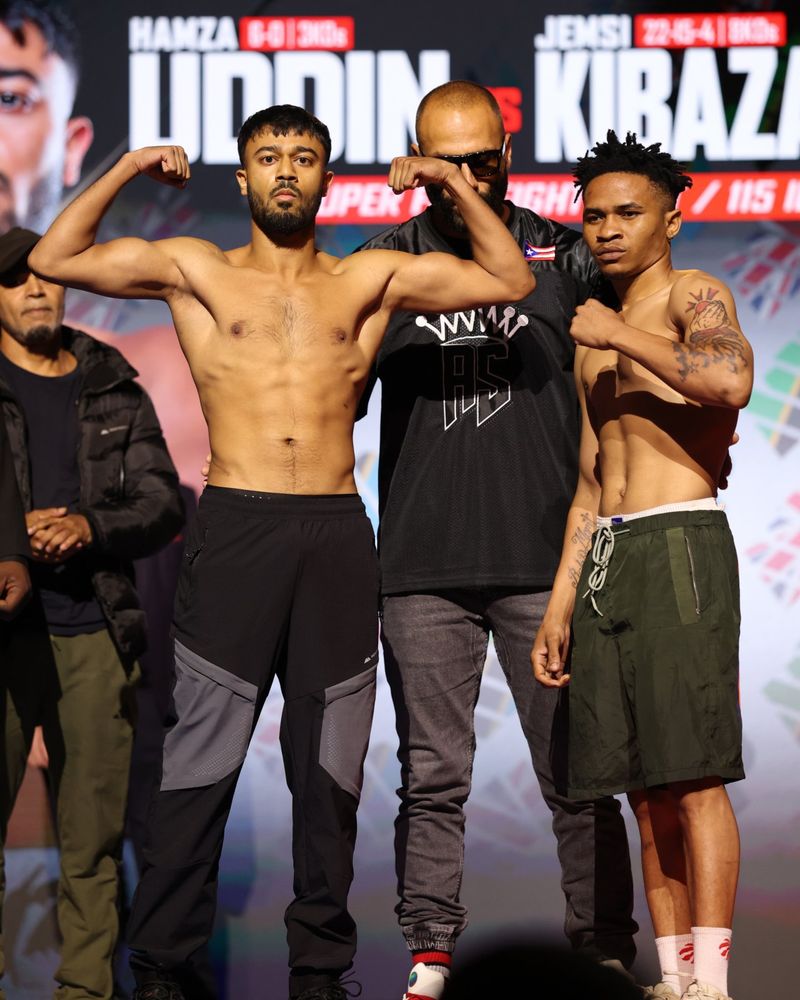 Photos: Mikaela Mayer, Chantelle Cameron Make Weight for MVPW-06 Title Clash — photo 35 of 40