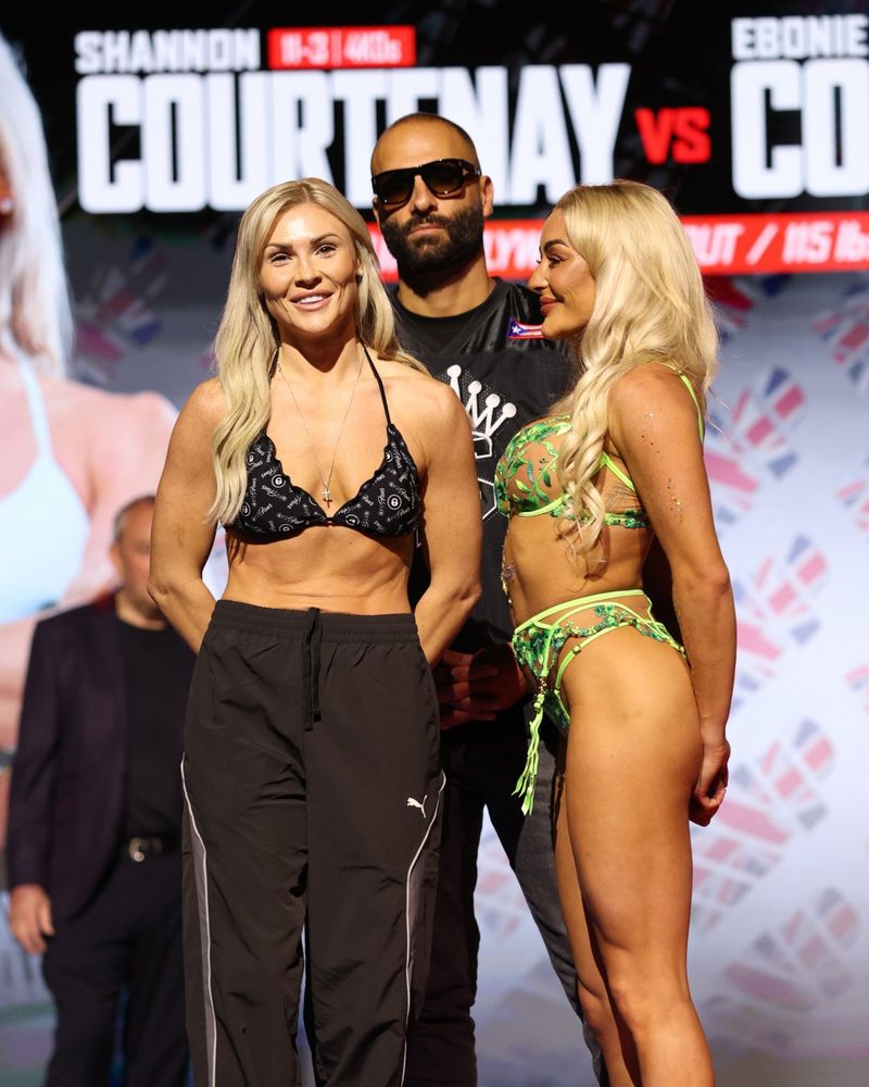 Photos: Mikaela Mayer, Chantelle Cameron Make Weight for MVPW-06 Title Clash — photo 39 of 40