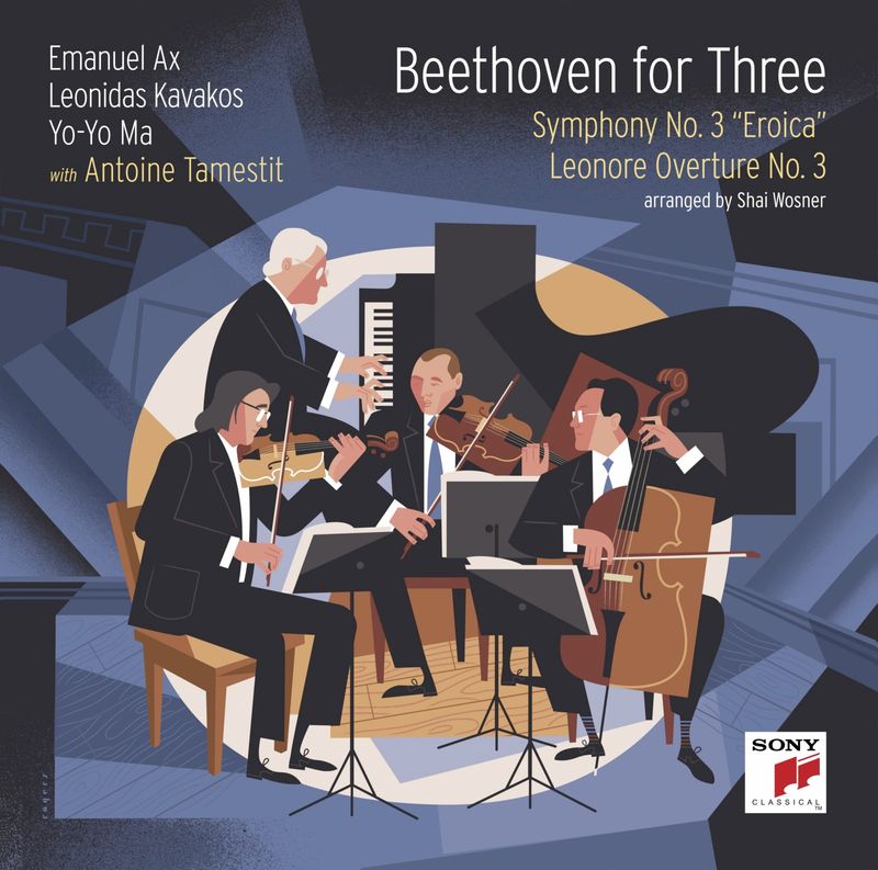 Photos: BEETHOVEN FOR THREE Series to Add Fifth Album from Ax, Kavakos, and Ma — photo 4 of 5