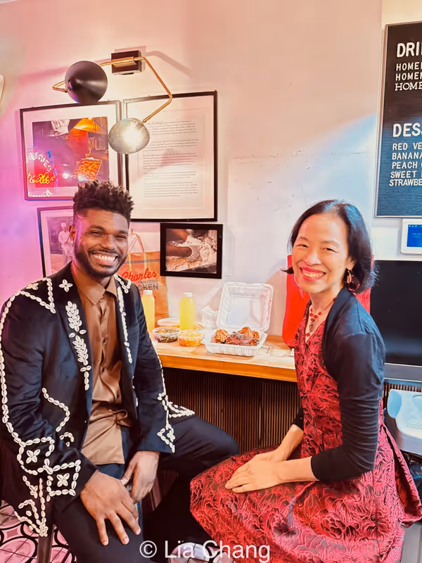 Dr. Edward W. Hardy and Lia Chang. Photo