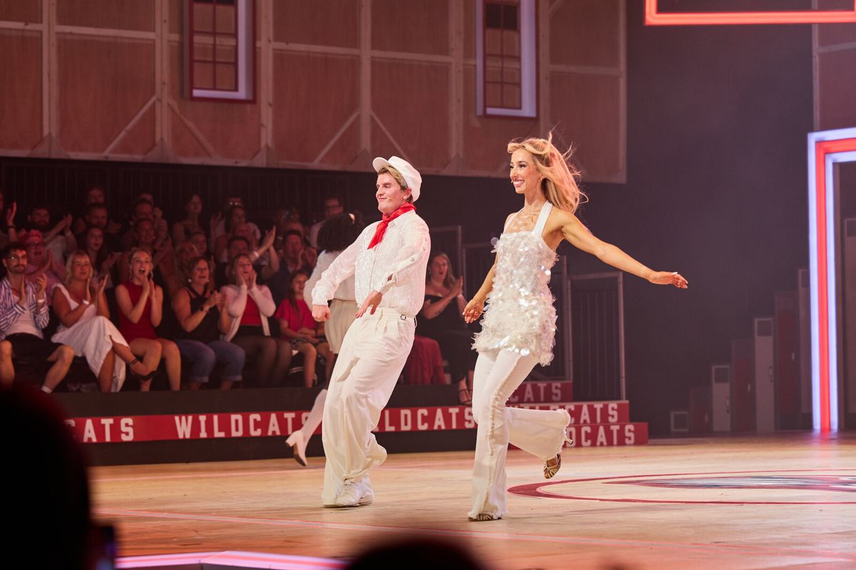Luke Bayer & Caitlin Tipping at Photos: Opening Night of Disney's HIGH SCHOOL MUSICAL At Lowry, Salford