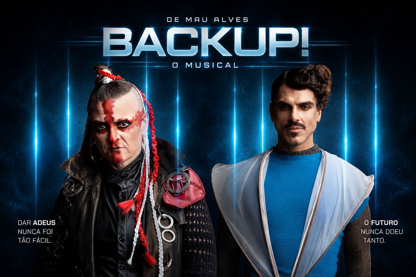 BACKUP! O MUSICAL Explores Love, Identity and Immortality in a Futuristic World Image