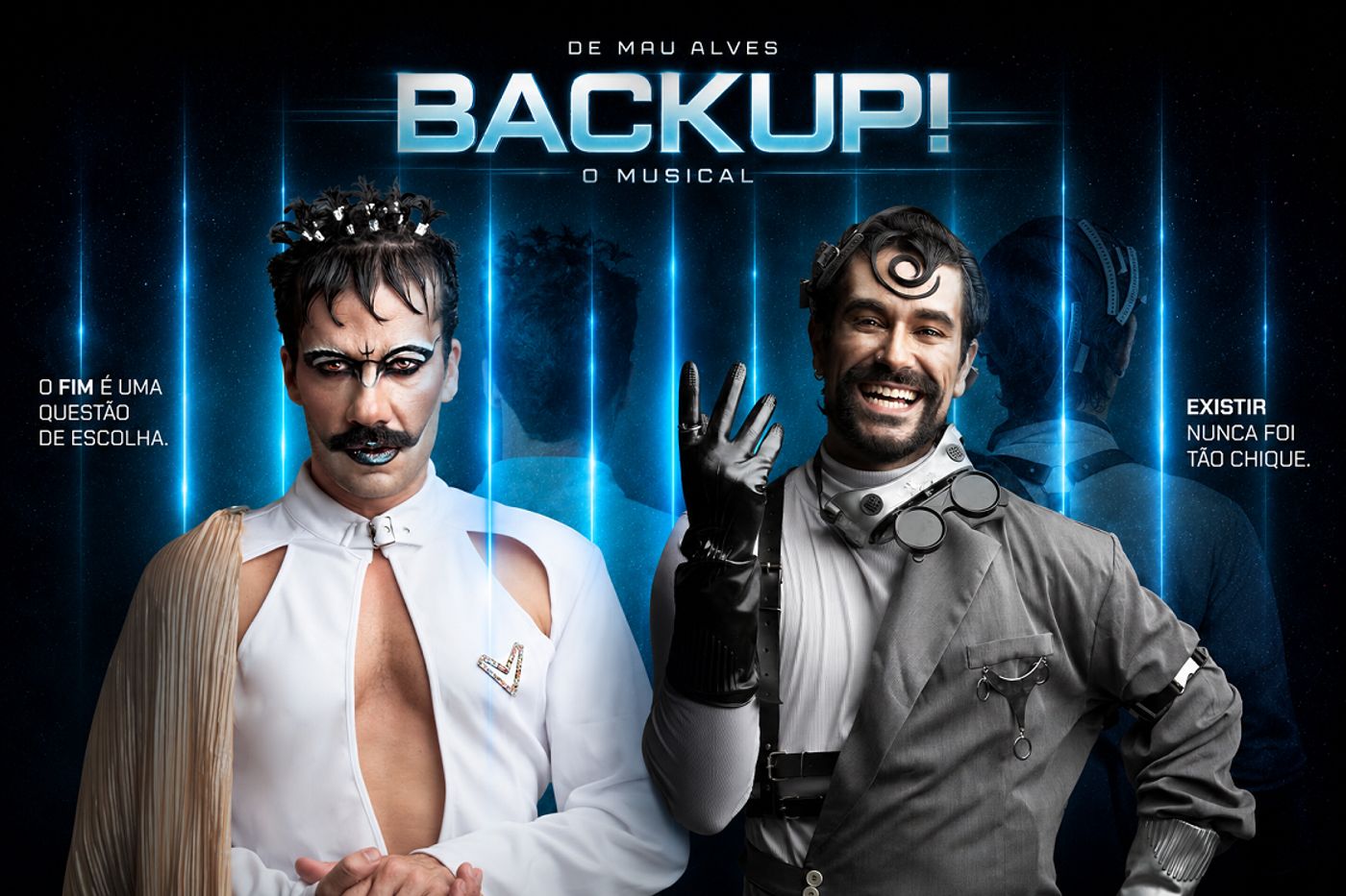 BACKUP! O MUSICAL Explores Love, Identity and Immortality in a Futuristic World Image