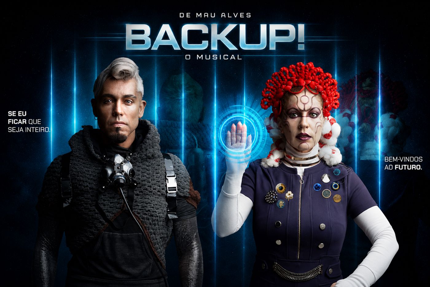 BACKUP! O MUSICAL Explores Love, Identity and Immortality in a Futuristic World Image