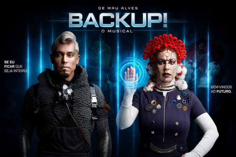 BACKUP! O MUSICAL Explores Love, Identity and Immortality in a Futuristic World Image