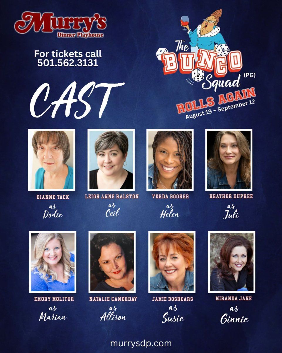 Review: THE BUNCO SQUAD ROLLS AGAIN at Murry's Dinner Playhouse in Little Rock Image