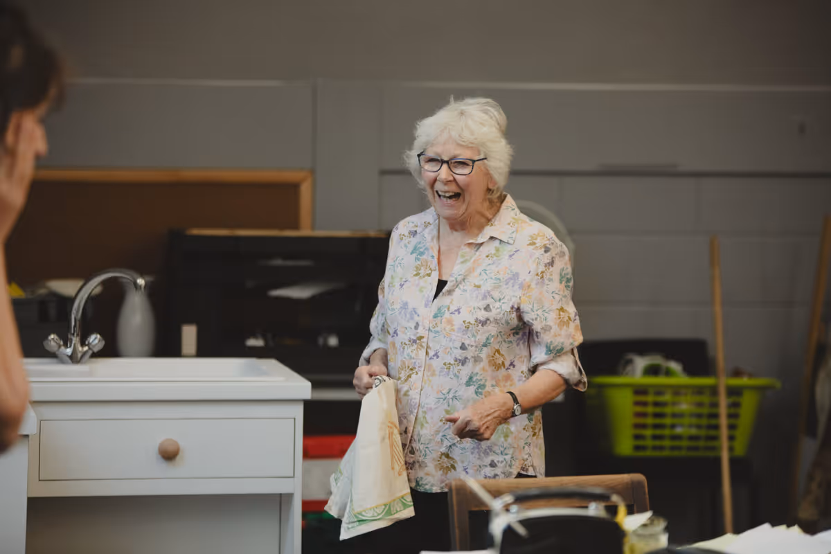 Roberta Kerr at Photos: THE FARMER'S WIFE in Rehearsal at Theatre by the Lake