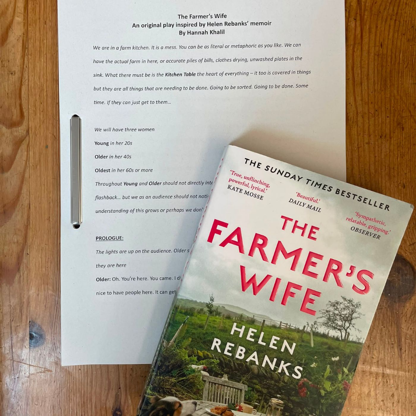 Photos: THE FARMER'S WIFE in Rehearsal at Theatre by the Lake Image