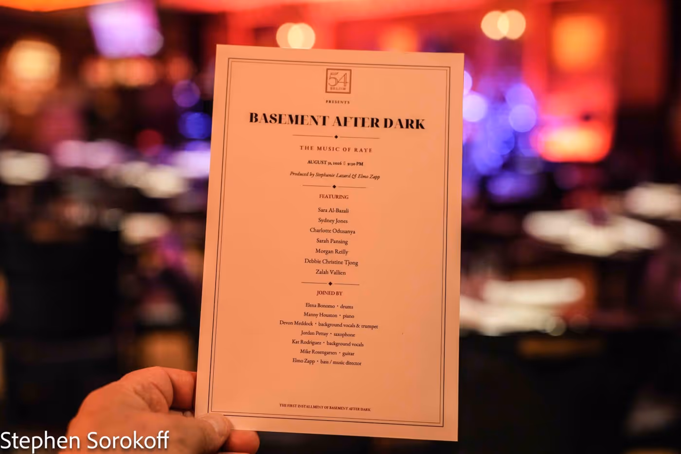 Photos: Something New at 54 Below with BASEMENT AFTER DARK-THE MUSIC OF RAYE Image