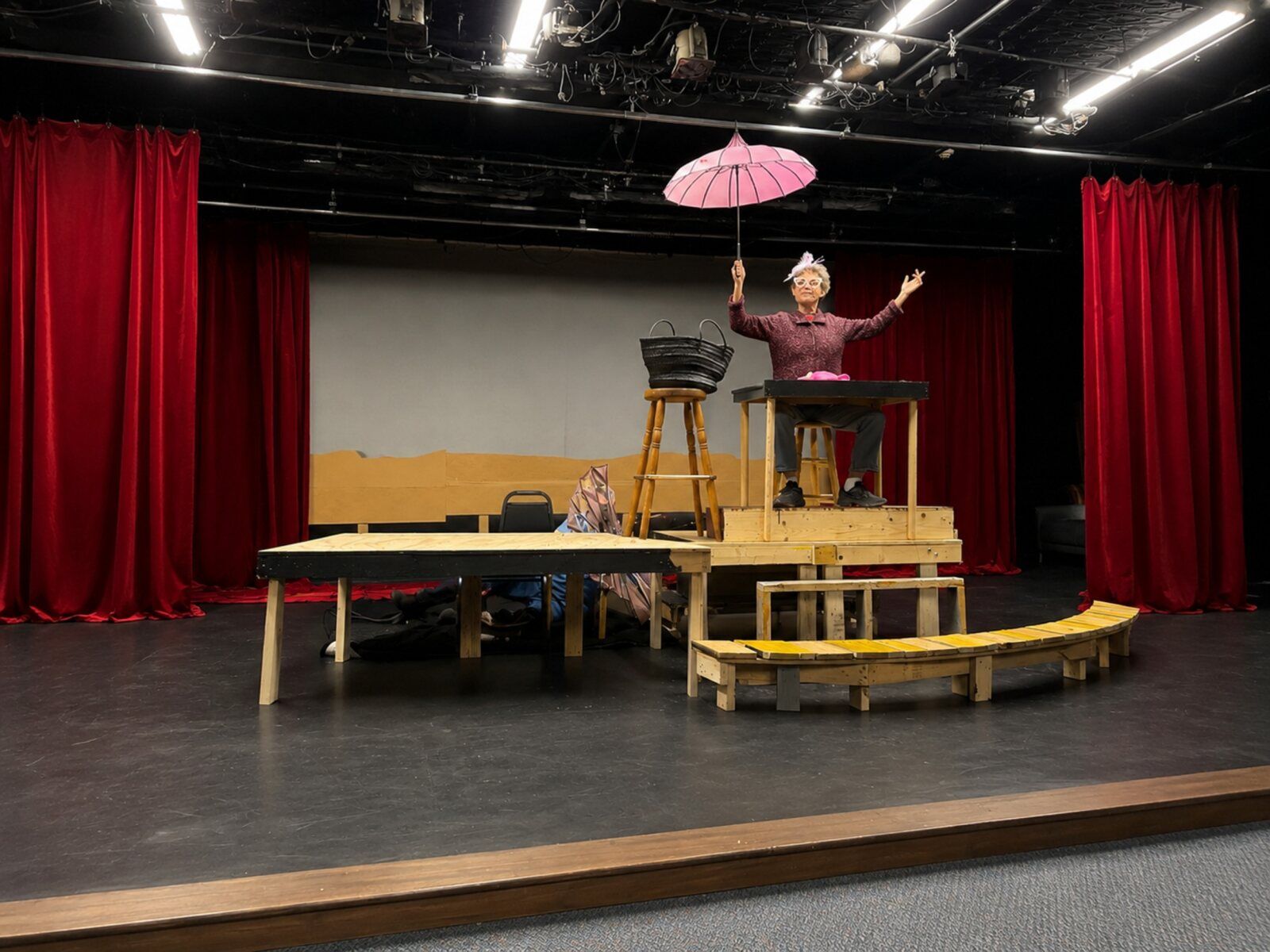 Photos: HAPPY DAYS in Rehearsal at Bridge Street Theatre — photo 2 of 2