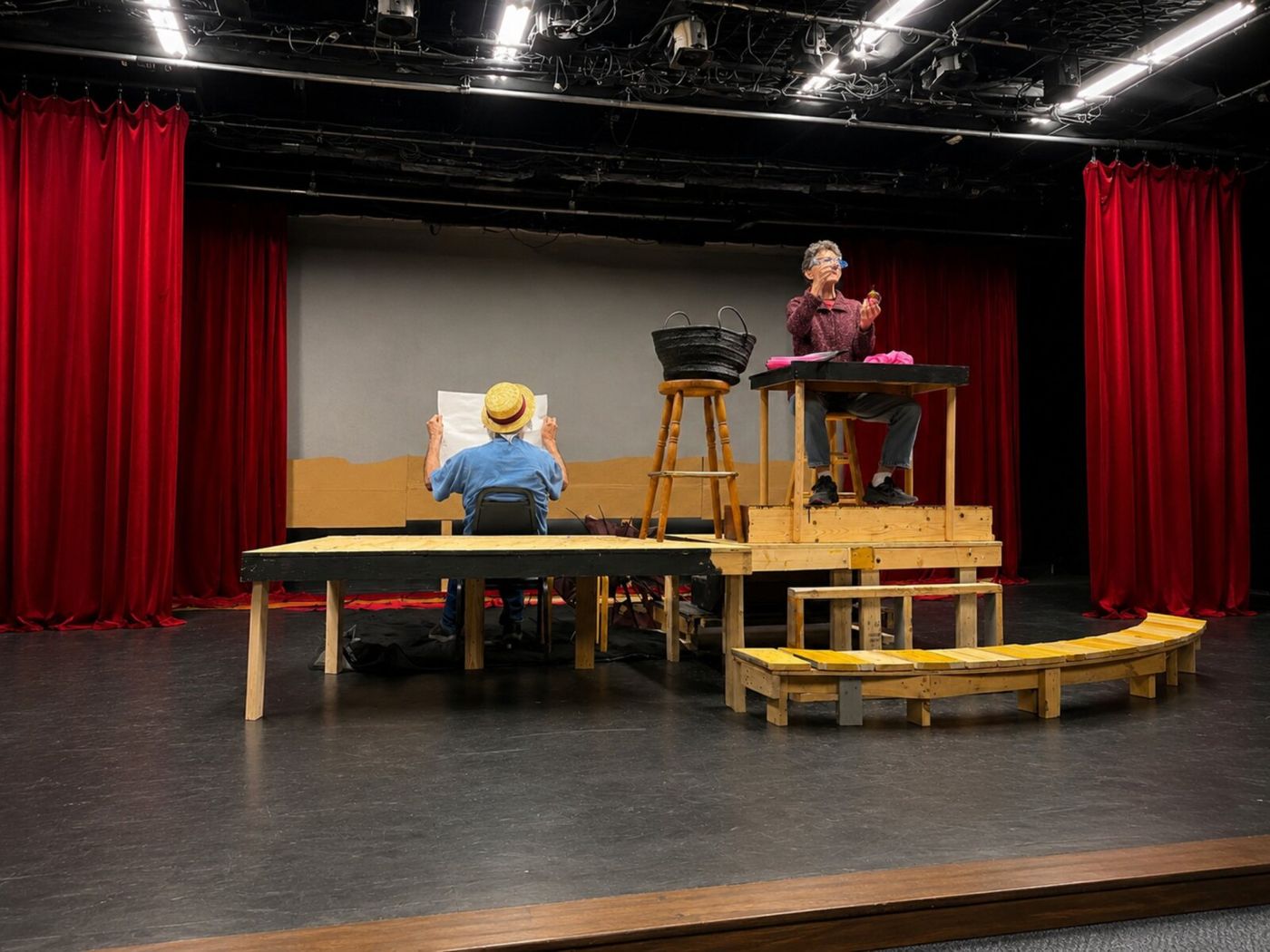 Photos: HAPPY DAYS in Rehearsal at Bridge Street Theatre Image