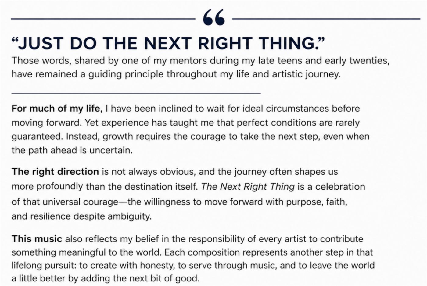 Photos: Rachel Spencer to Release THE NEXT RIGHT THING Image