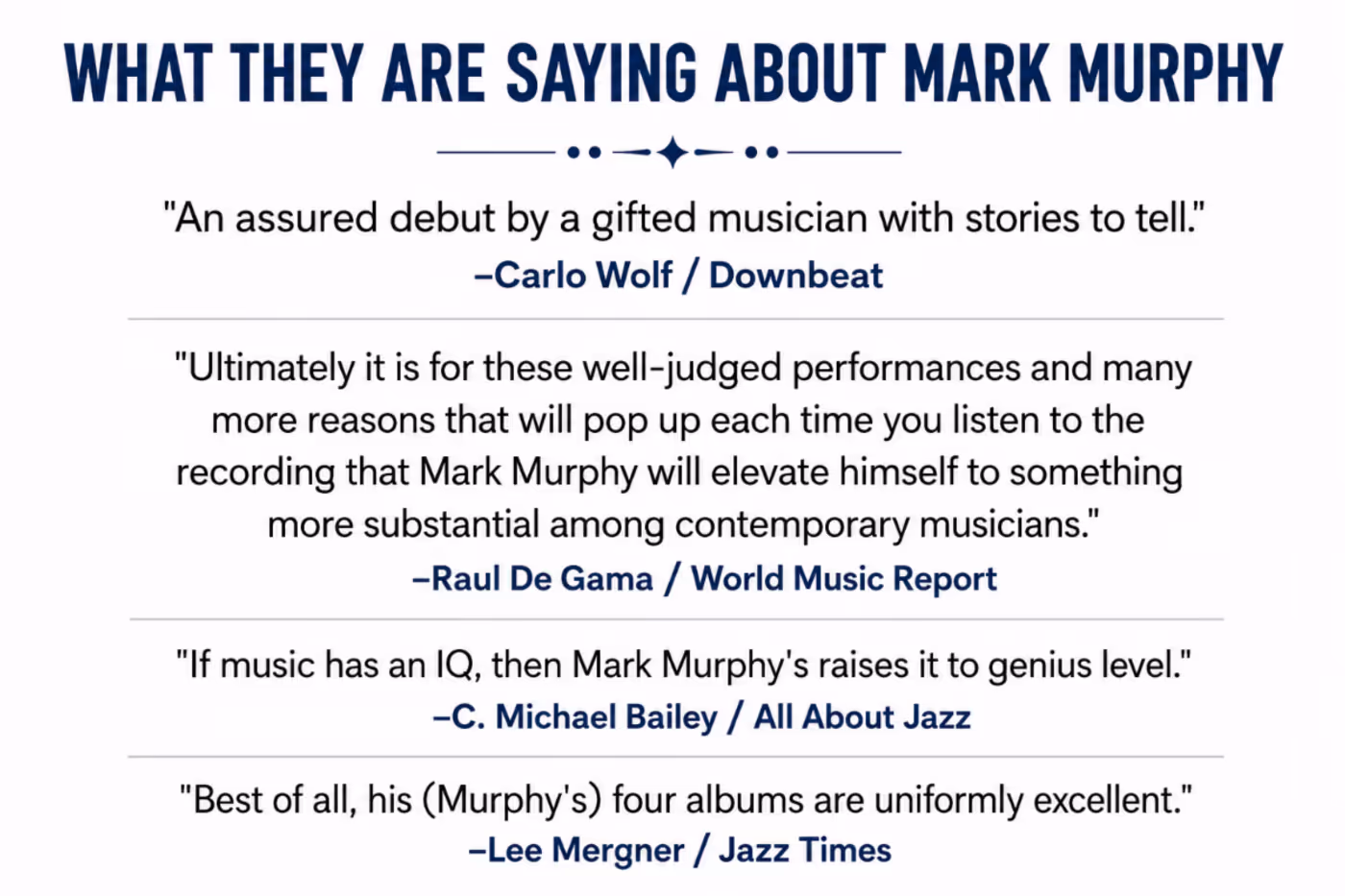 Photos: Mark Murphy to Release New Recording BY YOUR SIDE Image