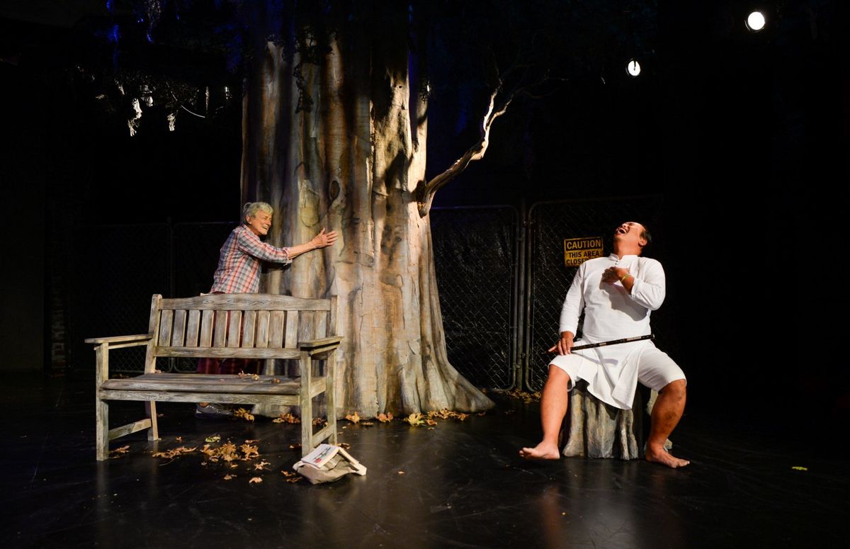 Anne Gee Byrd and Shih-wei Wu  Photo by Cooper Bates at Photos: WINTER'S BENCH at 24th Street Theatre