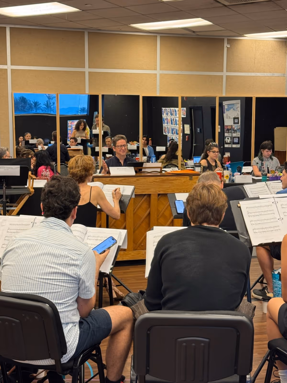Brent Crayon and the Cast at Photos: CATCH ME IF YOU CAN to Begin Performances at The Colony Theatre