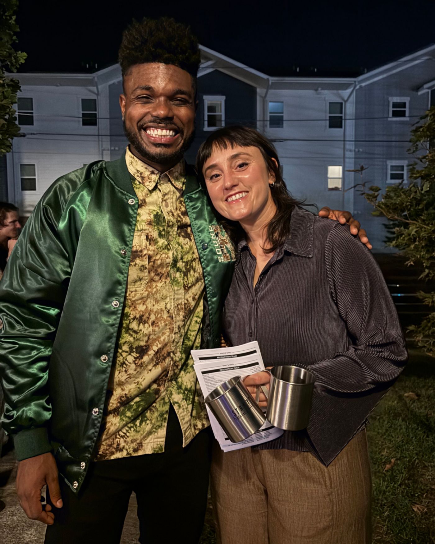 Photos: Dr. Edward W. Hardy Visits Street Theater Company’s Final Performance of THE WOODSMAN Image