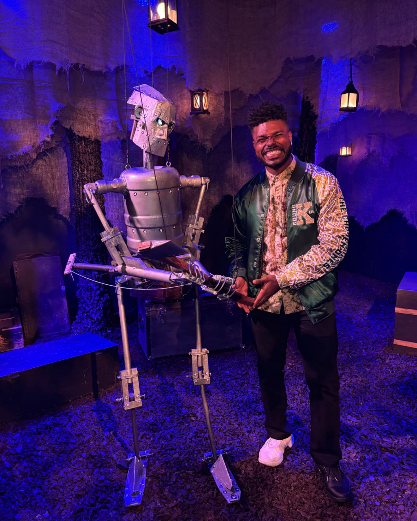 Photos: Dr. Edward W. Hardy Visits Street Theater Company’s Final Performance of THE WOODSMAN Image