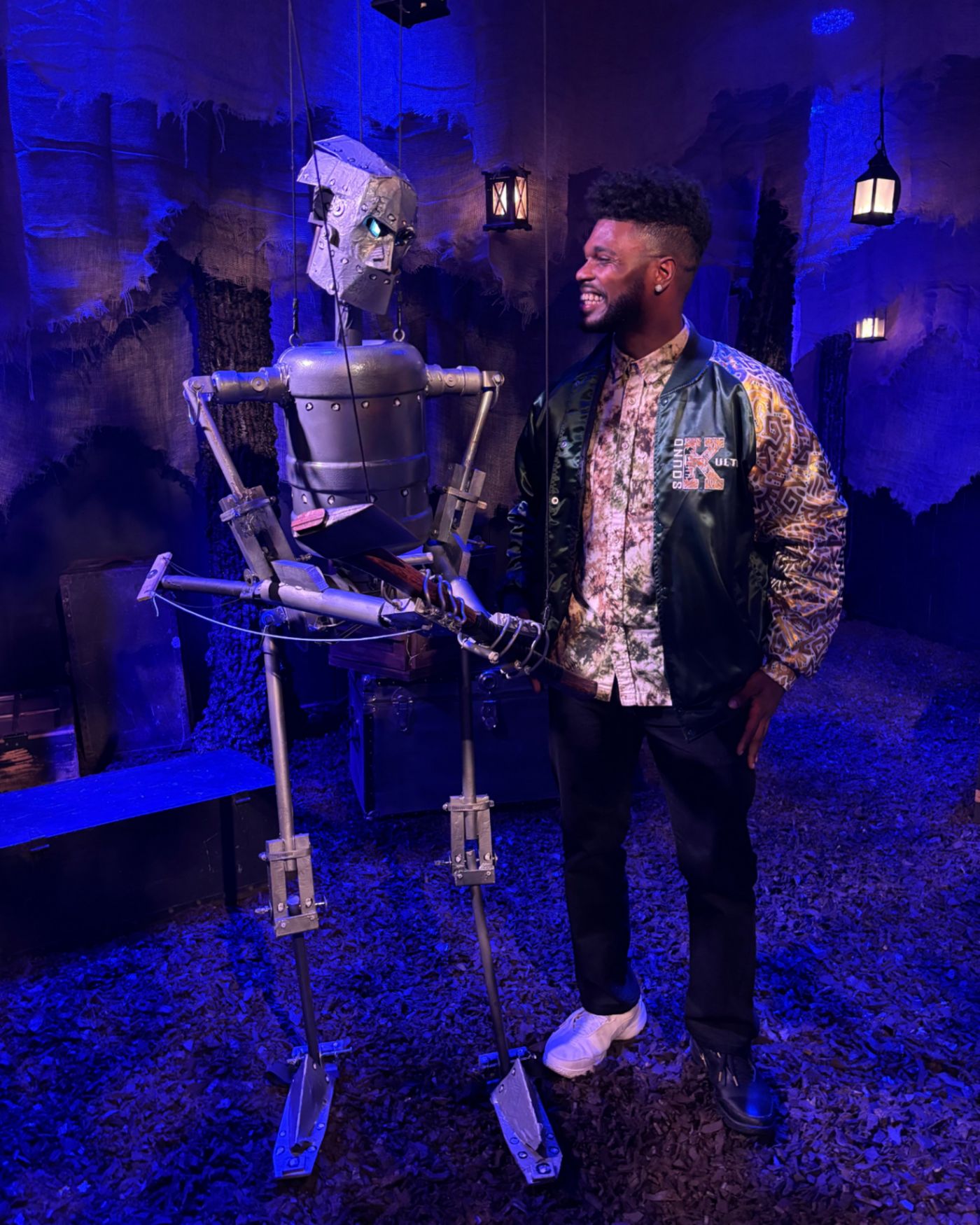 Photos: Dr. Edward W. Hardy Visits Street Theater Company’s Final Performance of THE WOODSMAN Image