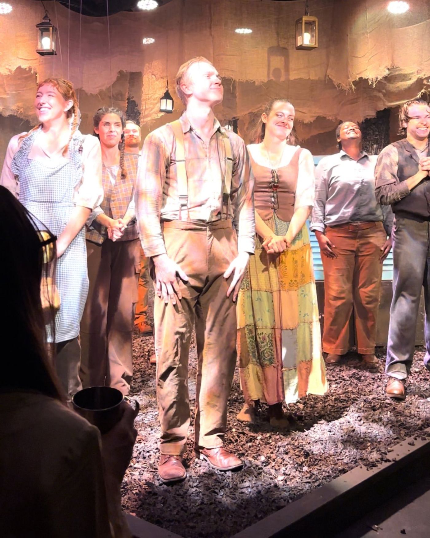 Photos: Dr. Edward W. Hardy Visits Street Theater Company’s Final Performance of THE WOODSMAN Image