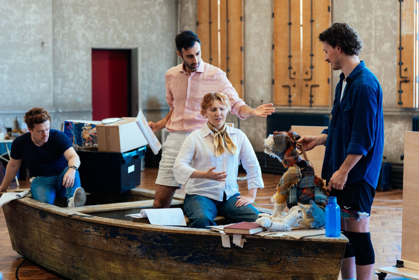 Photos: THREE MEN IN A BOAT in Rehearsal at Rose Theatre Image