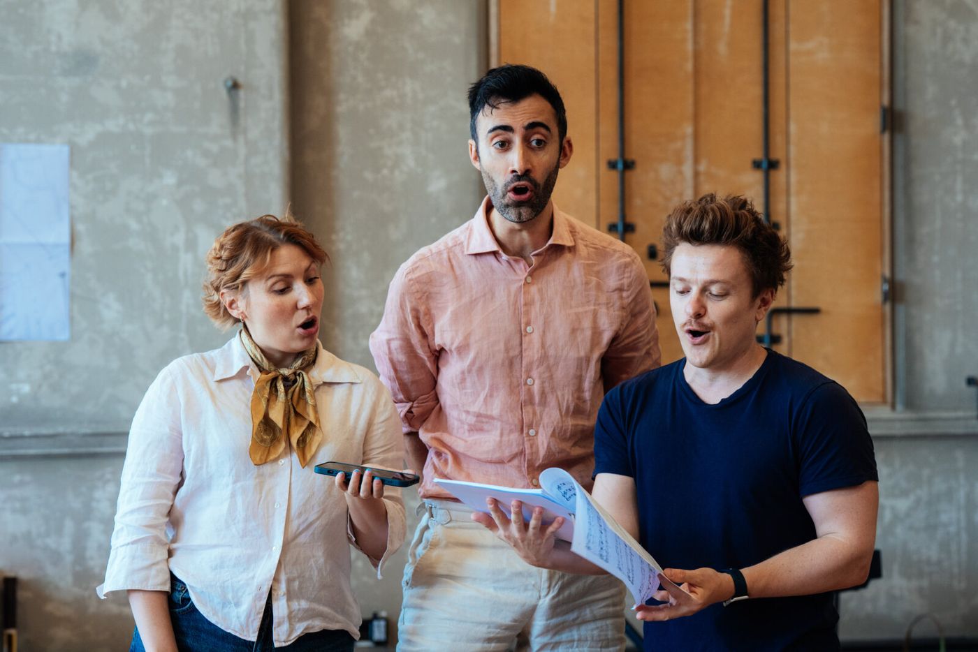 Photos: THREE MEN IN A BOAT in Rehearsal at Rose Theatre Image