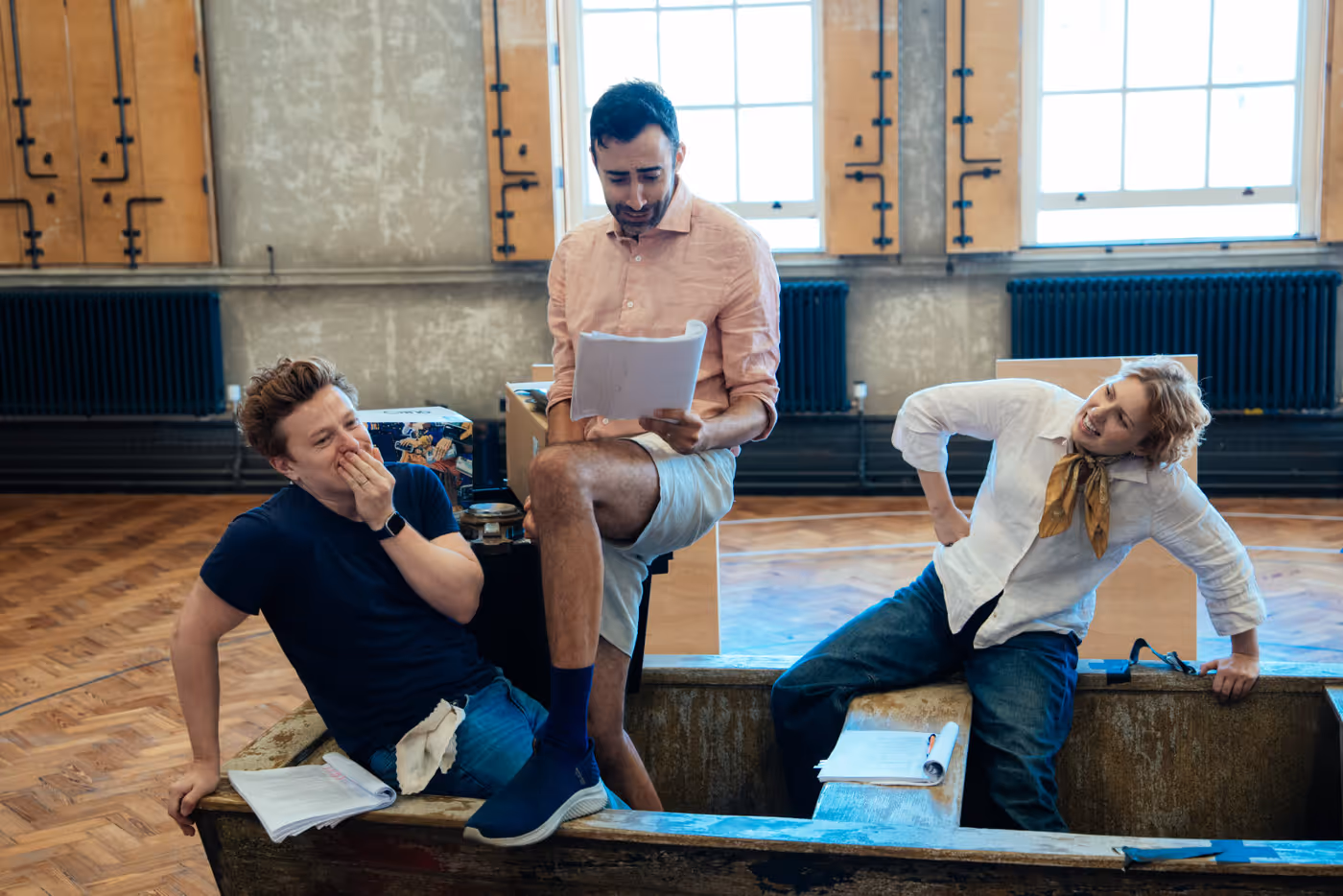 Photos: THREE MEN IN A BOAT in Rehearsal at Rose Theatre Image