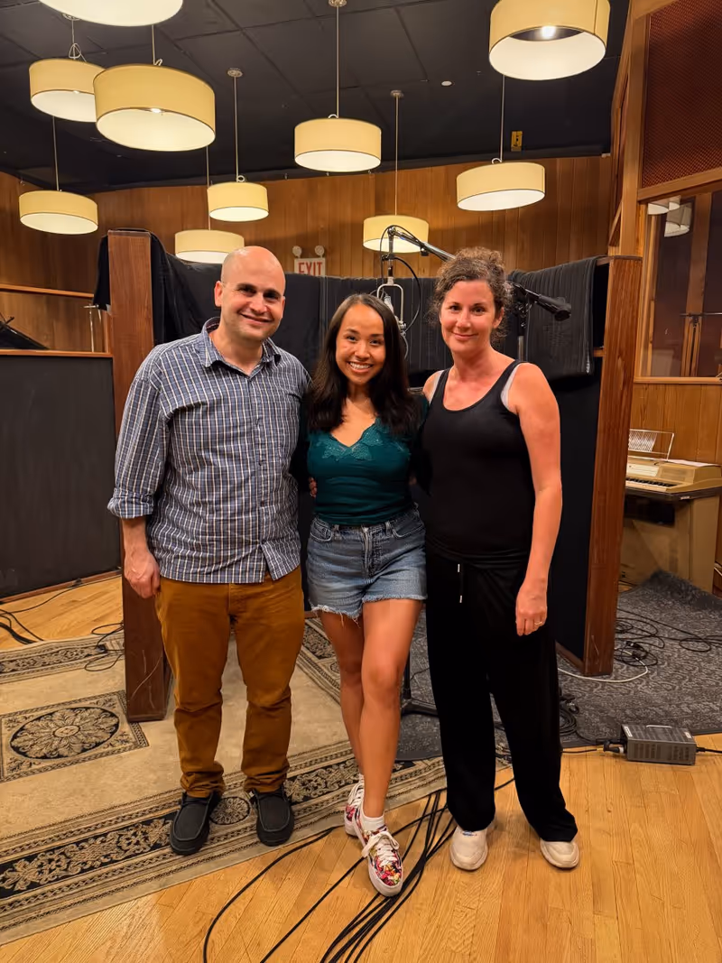 Exclusive: WRITE OUT LOUD Reveals Broadway Cast on 2026 EP — and Takes Us Inside the Studio Image