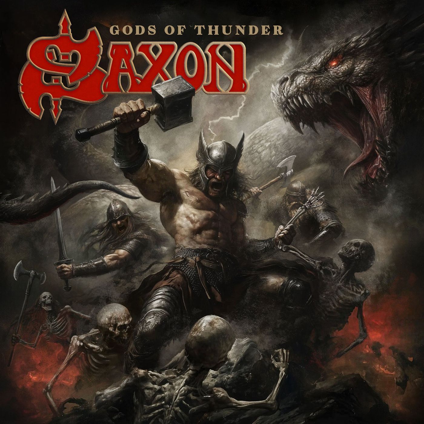 Photos: SAXON to Release New Album GODS OF THUNDER, Share Title Track Image