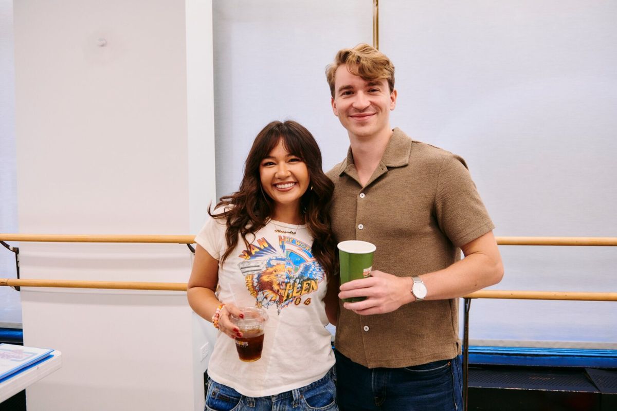 Lexxi Frilles, Jack Baylis at Photos: MYSTIC PIZZA Tour in Rehearsals; Full Cast Revealed