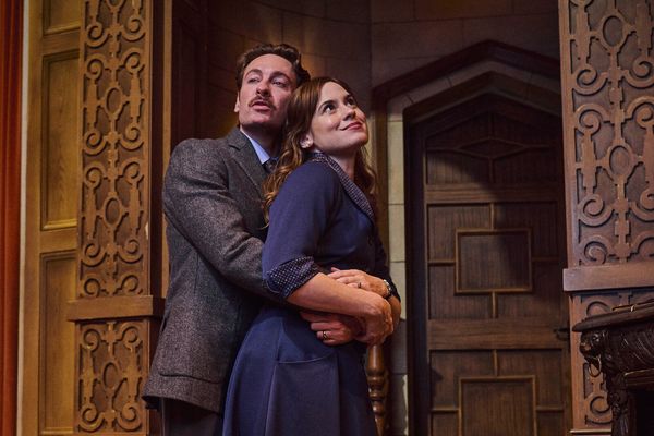 Jack Hardwick as Giles Ralston & Emily Laing as Mollie Ralston Photo