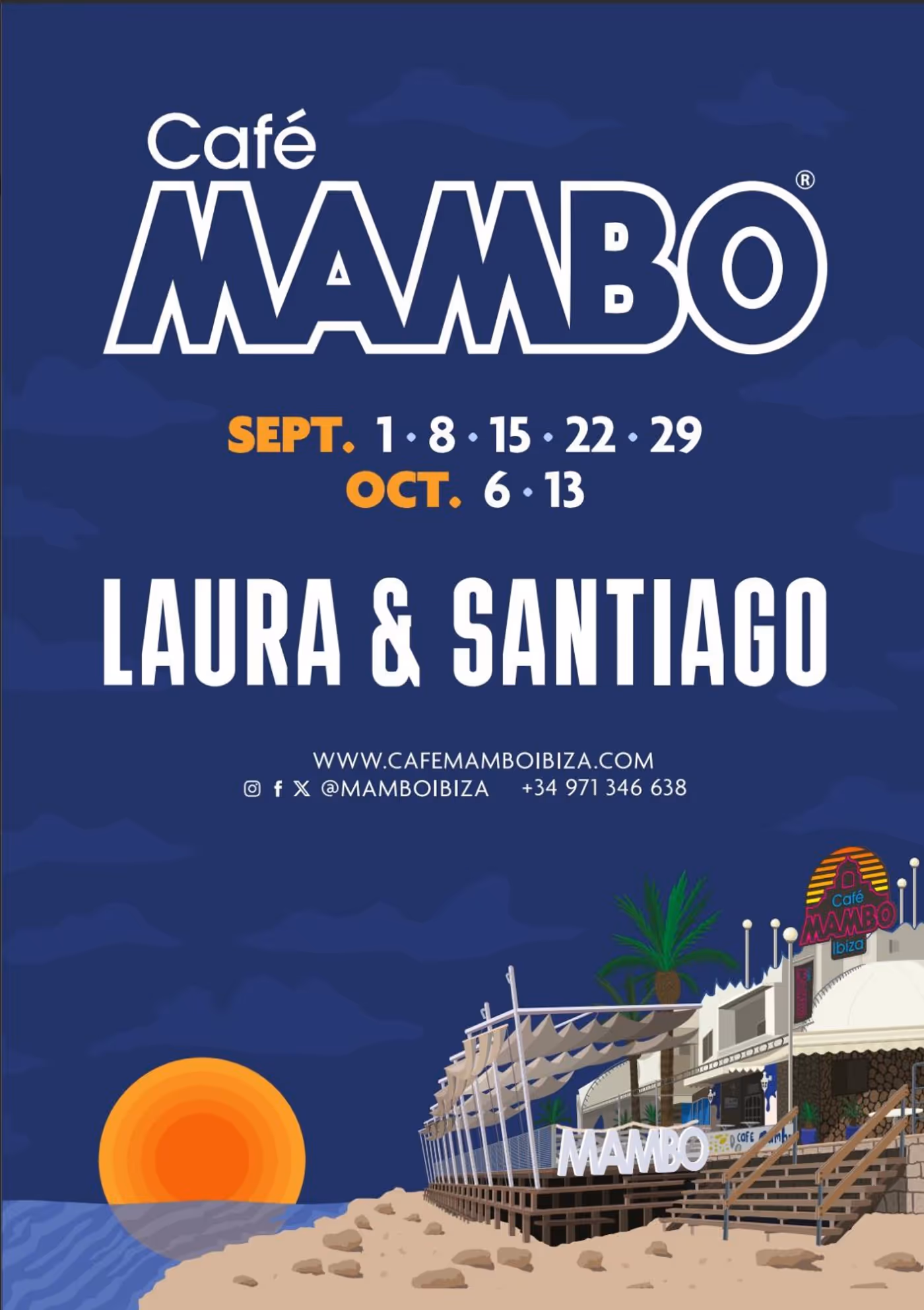 Photos: Laura & Santiago to Headline Seven-Week Residency at Café Mambo Ibiza Image