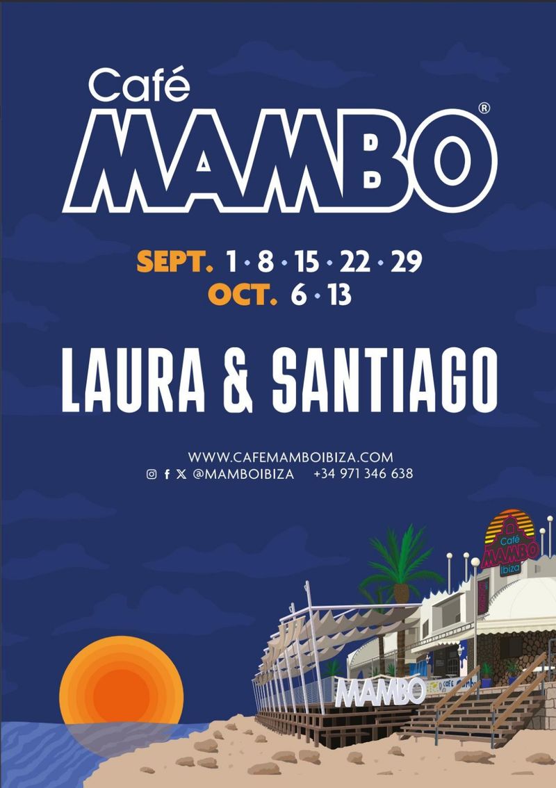 Photos: Laura & Santiago to Headline Seven-Week Residency at Café Mambo Ibiza — photo 2 of 37