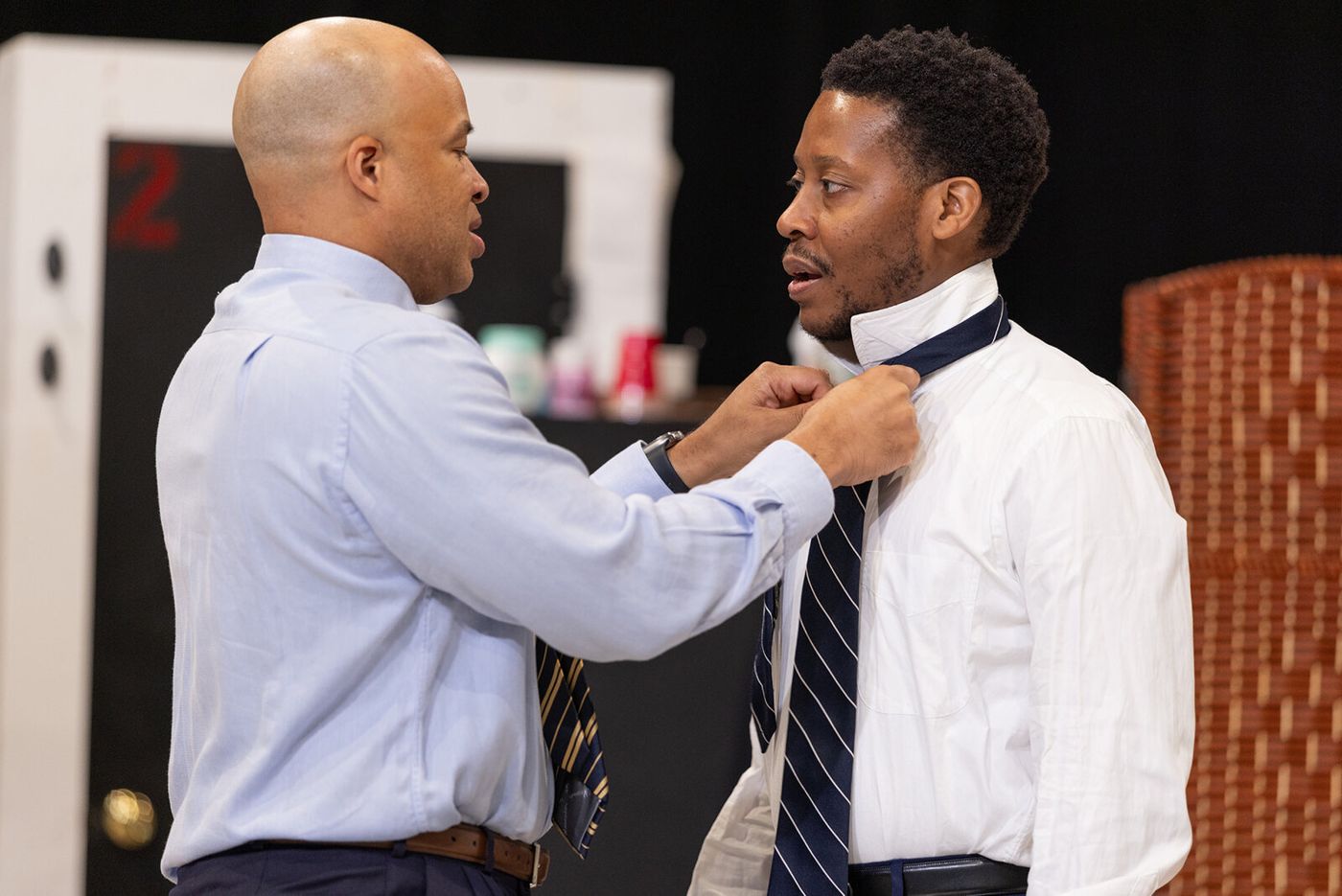 Photos: TOPDOG/UNDERDOG in Rehearsal at Steppenwolf Theatre Company Image