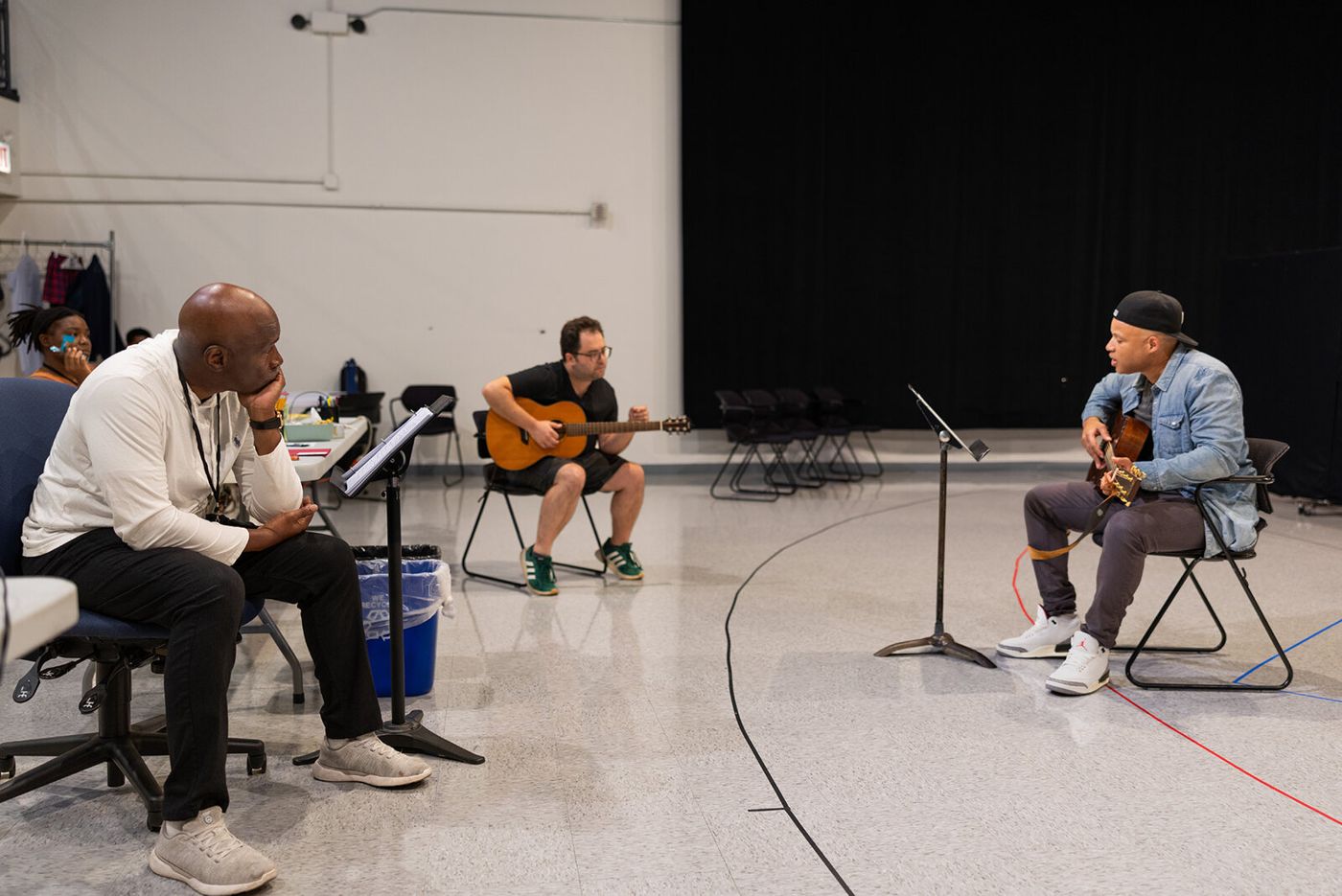 Photos: TOPDOG/UNDERDOG in Rehearsal at Steppenwolf Theatre Company Image