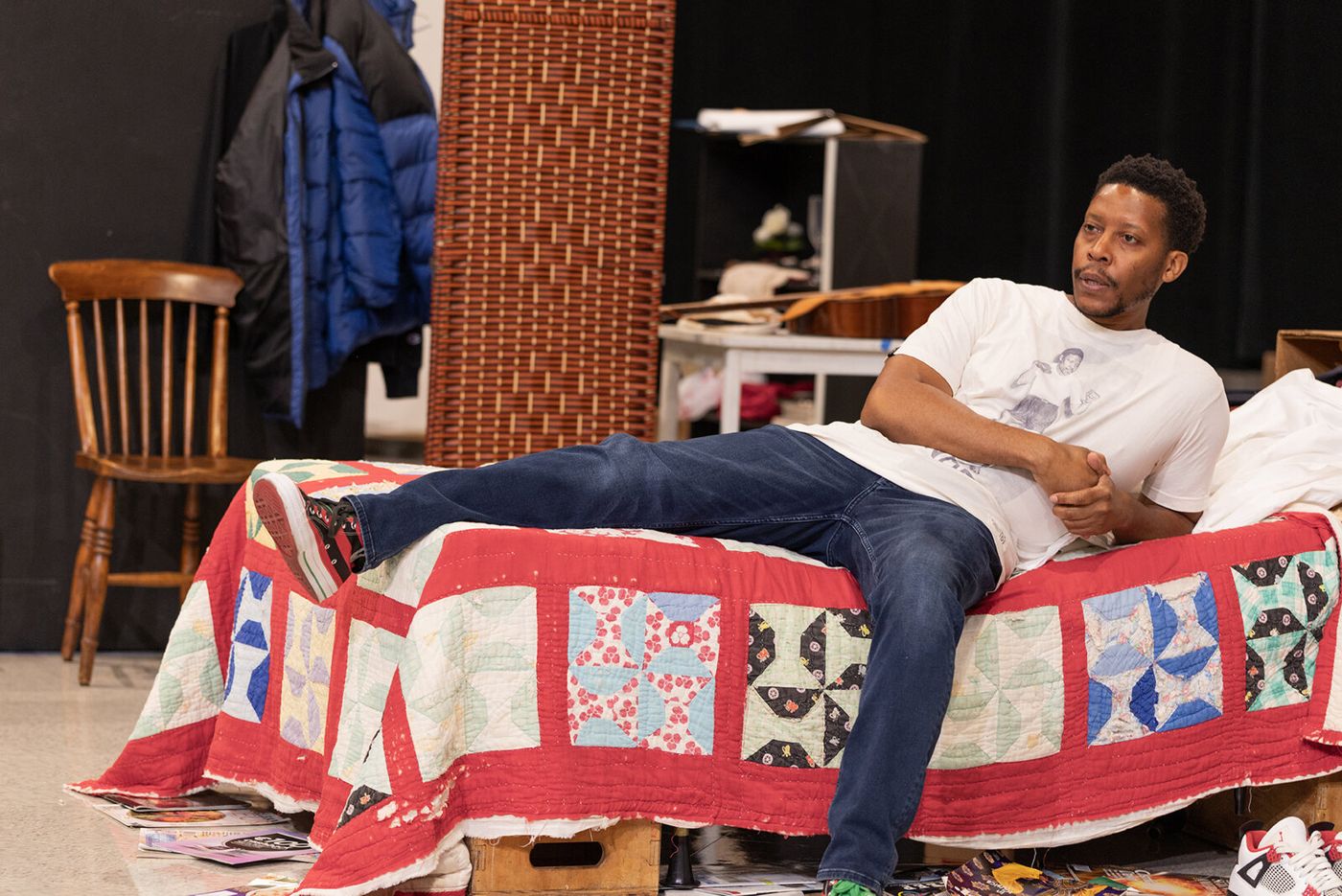 Photos: TOPDOG/UNDERDOG in Rehearsal at Steppenwolf Theatre Company Image