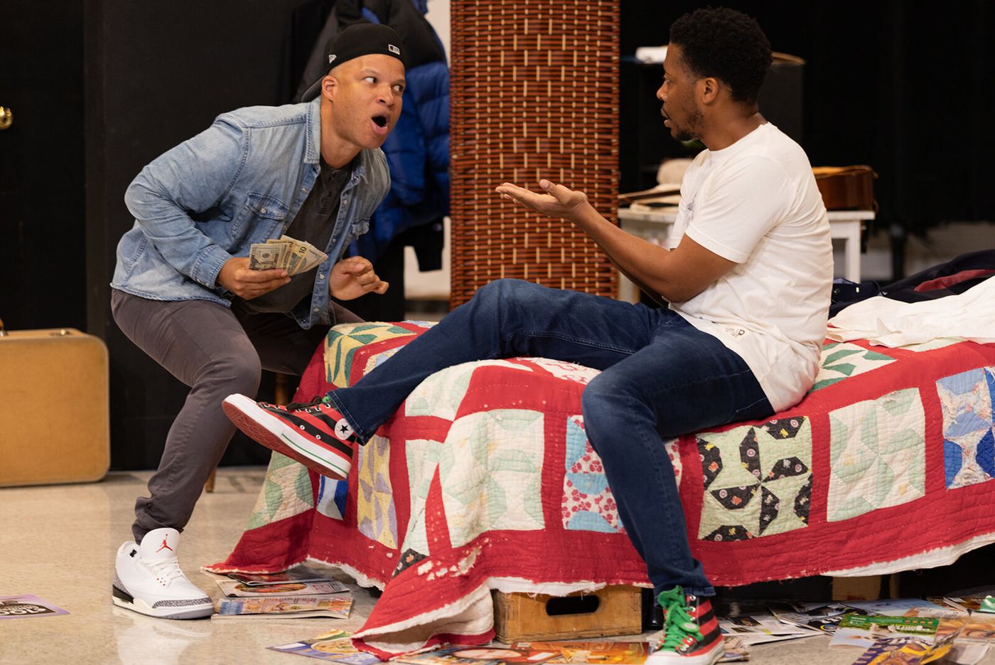 Photos: TOPDOG/UNDERDOG in Rehearsal at Steppenwolf Theatre Company Image