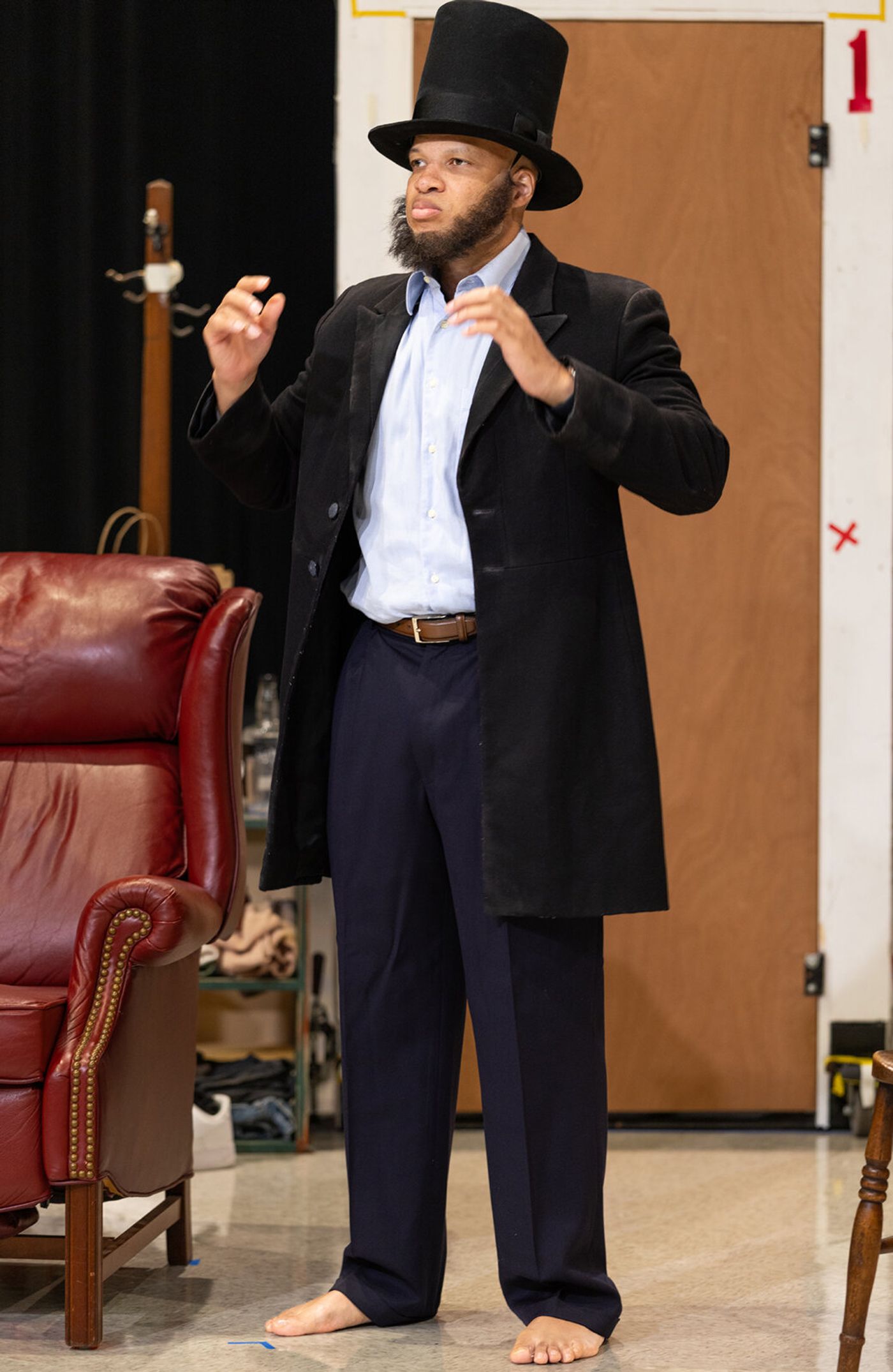 Photos: TOPDOG/UNDERDOG in Rehearsal at Steppenwolf Theatre Company Image