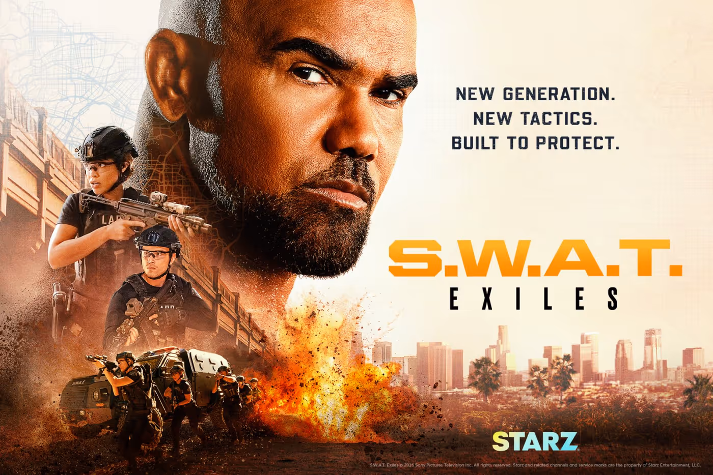 Photos: S.W.A.T. EXILES Trailer Released Ahead of STARZ Premiere Image