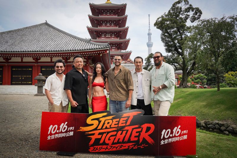 Photos: STREET FIGHTER Cast to Appear at Tokyo Photo Call for World Warrior Tour — photo 1 of 4