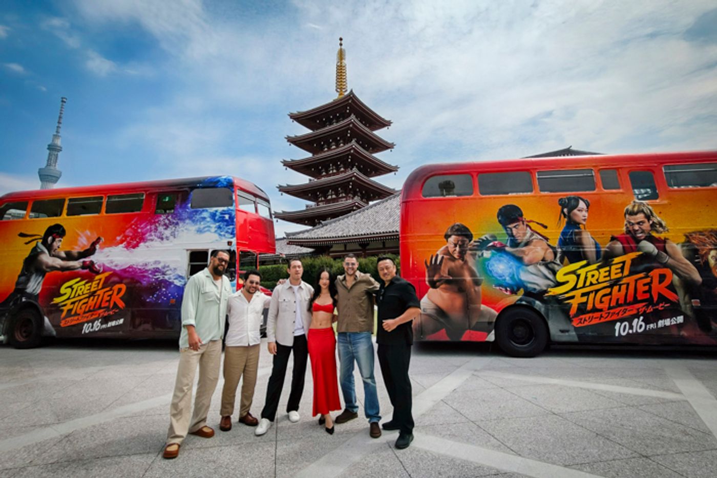 Photos: STREET FIGHTER Cast to Appear at Tokyo Photo Call for World Warrior Tour Image
