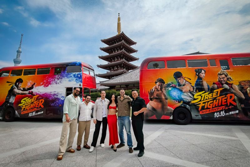 Photos: STREET FIGHTER Cast to Appear at Tokyo Photo Call for World Warrior Tour — photo 3 of 4