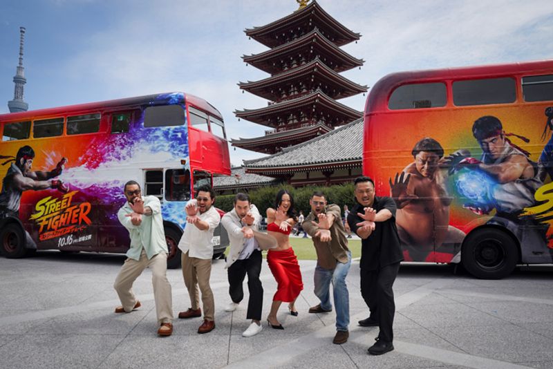 Photos: STREET FIGHTER Cast to Appear at Tokyo Photo Call for World Warrior Tour — photo 2 of 4