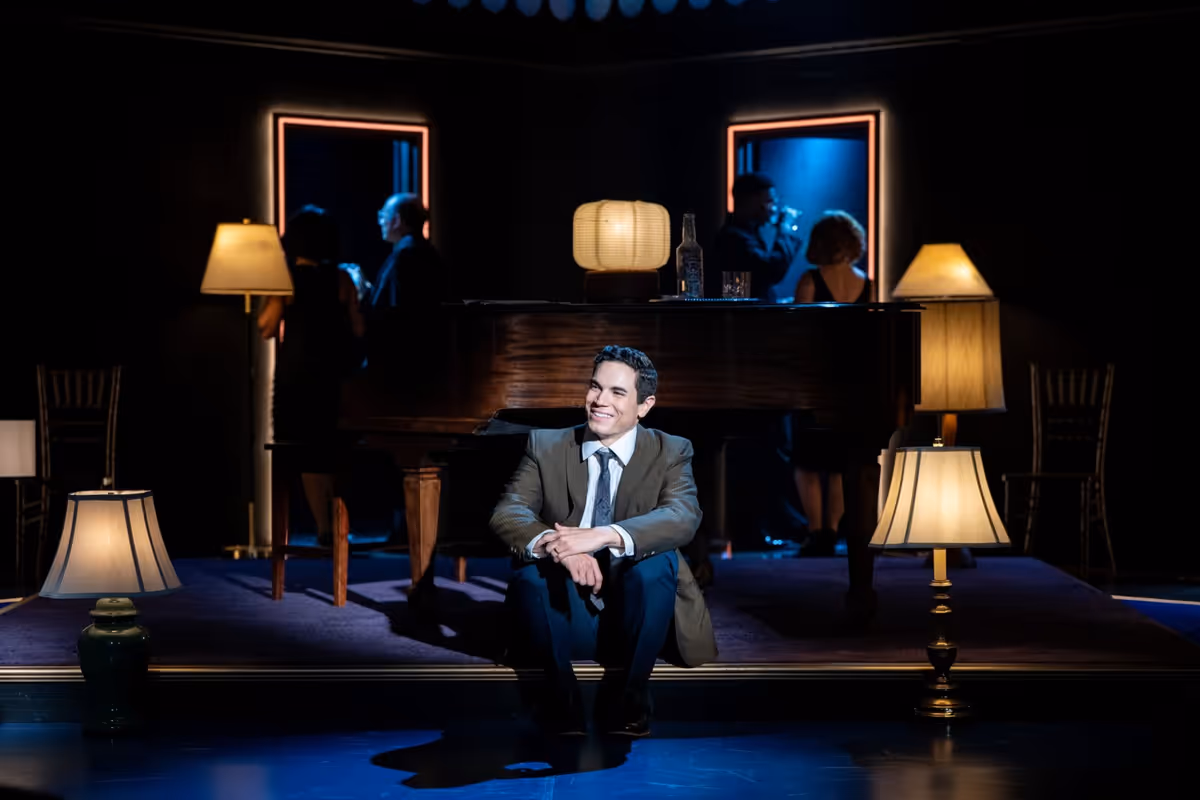 Jason Gotay at Photos/Video: Jason Gotay, Jake Loewenthal & Melanie Field Lead MERRILY WE ROLL ALONG at Signature Theatre