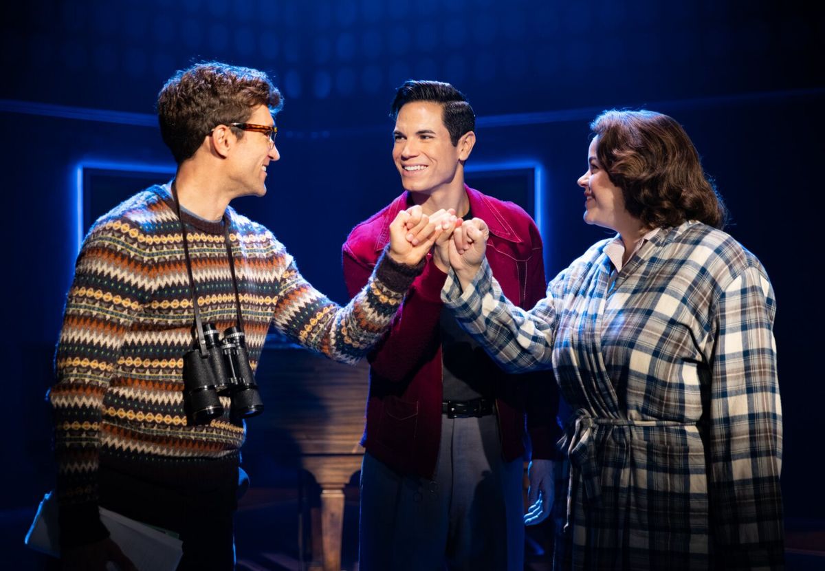 Jake Loewenthal, Jason Gotay, and Melanie Field at Photos/Video: Jason Gotay, Jake Loewenthal & Melanie Field Lead MERRILY WE ROLL ALONG at Signature Theatre