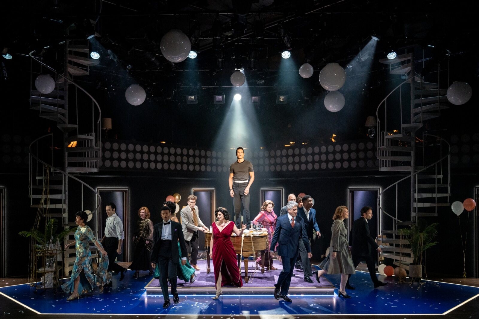Photos/Video: Jason Gotay, Jake Loewenthal & Melanie Field Lead MERRILY WE ROLL ALONG at Signature Theatre — photo 8 of 14